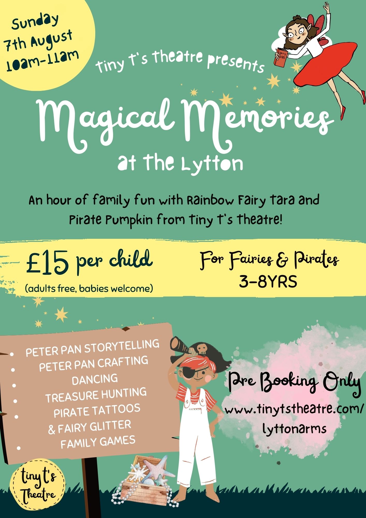 Tiny T's Theatre Presents - Magical Memories at The Lytton
