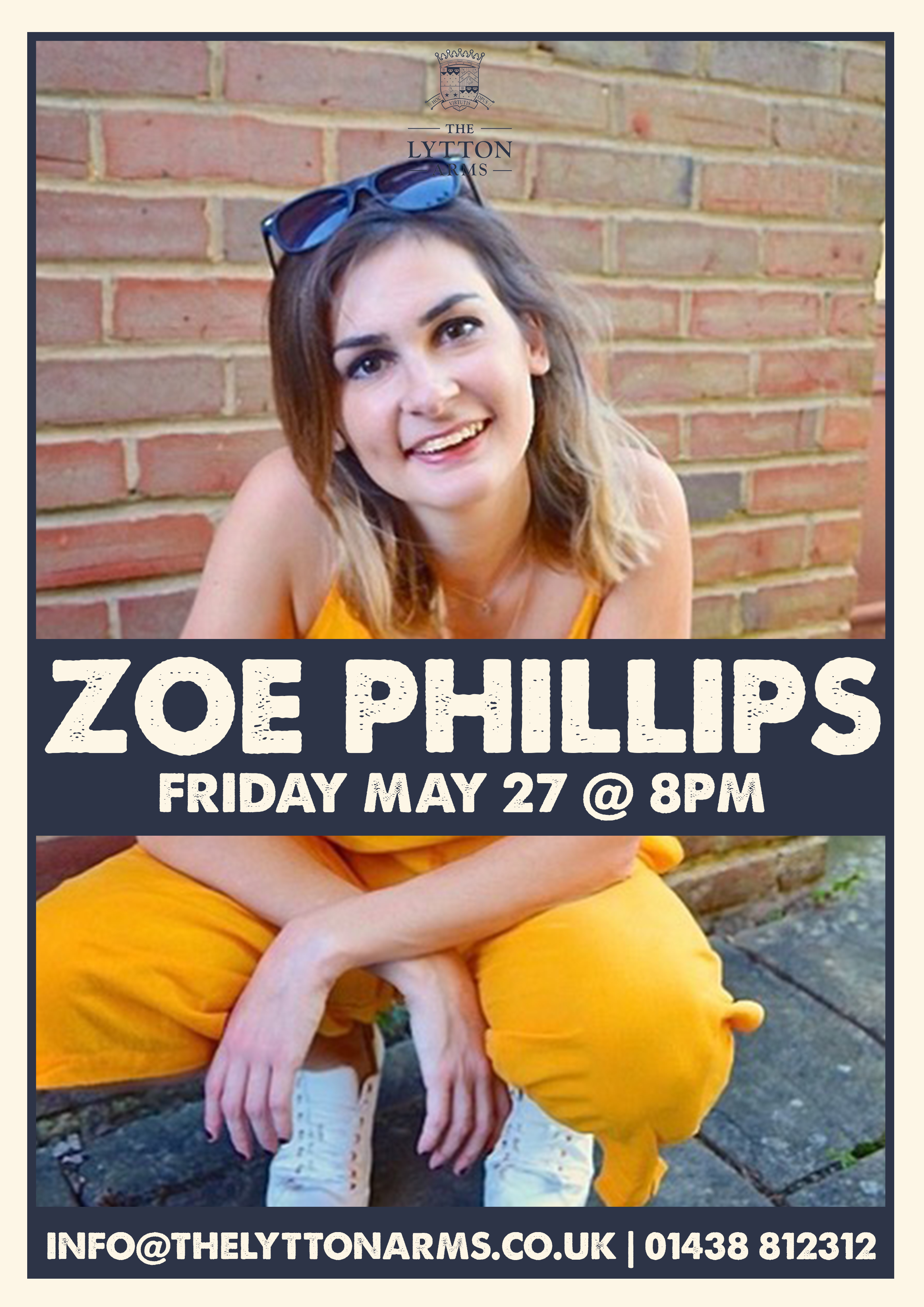 Live at The Lytton - Zoe Phillips - May 27th