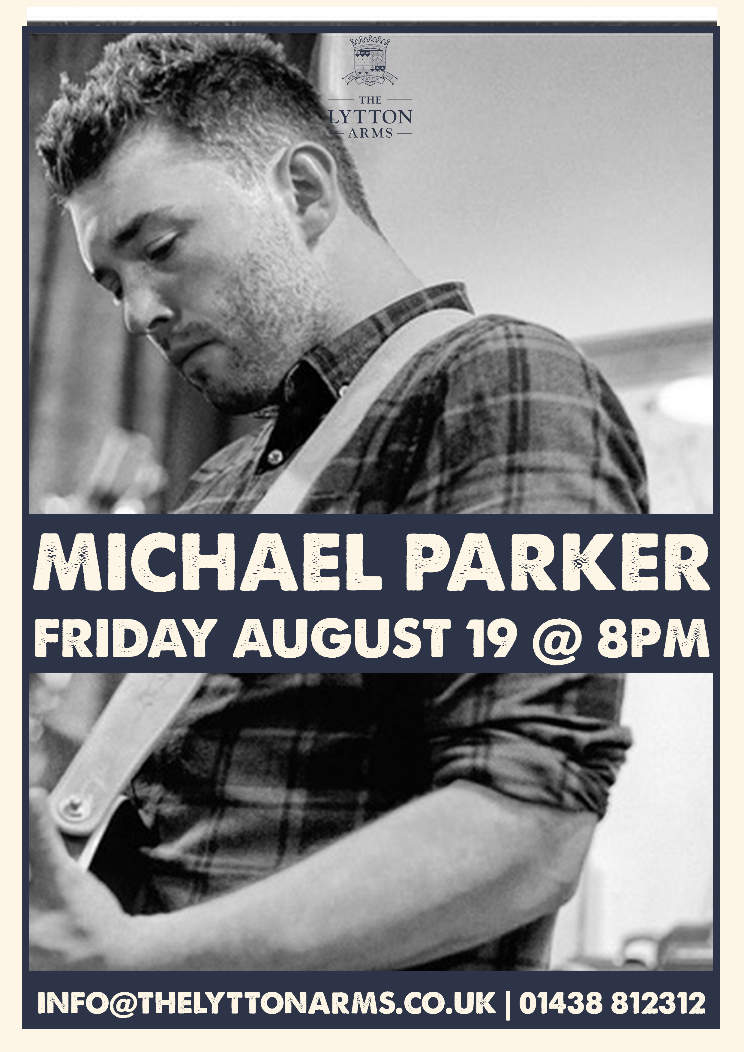 Live at The Lytton - Michael Parker - August 19th